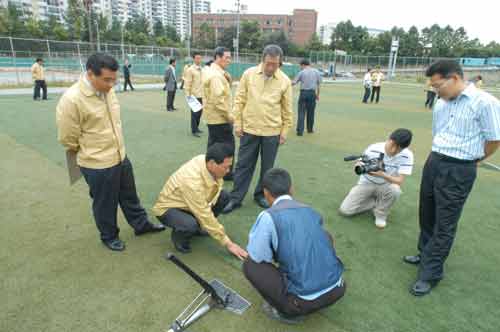 해누리 축구장 수해현장을 찾아서 대표이미지