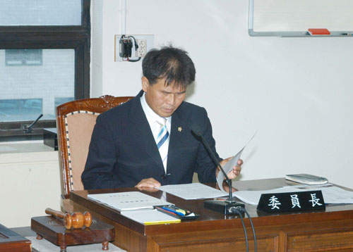 복지건설위원회 회의 진행모습 대표이미지