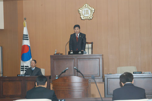 양천구의회 제163회 임시회 개회사 연설 대표이미지