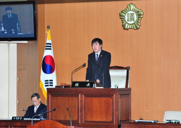 제196회 임시회 제1차본회의 개회 대표이미지