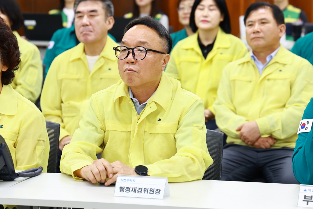 을지연습 훈련 관계자 위문 방문 이미지(6)
