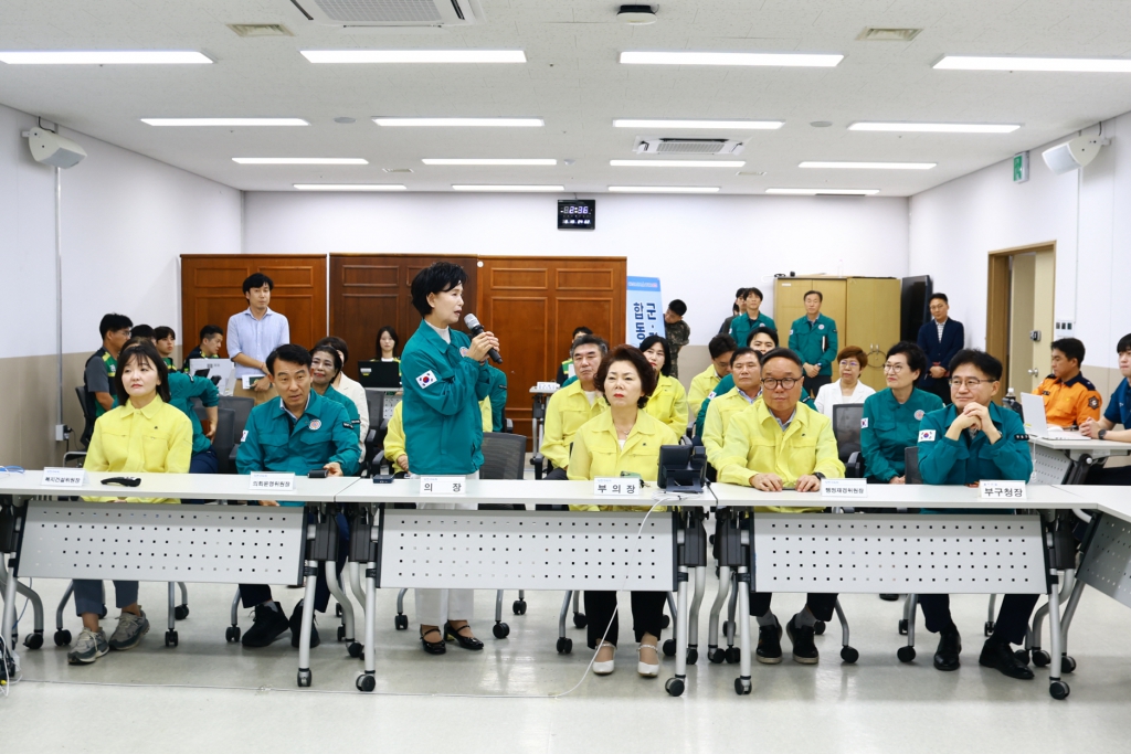 을지연습 훈련 관계자 위문 방문 이미지(16)