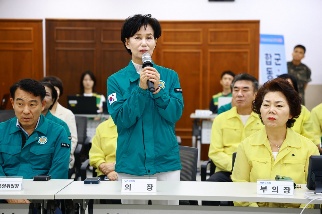 을지연습 훈련 관계자 위문 방문 이미지(17)
