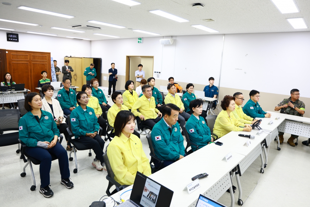 을지연습 훈련 관계자 위문 방문 이미지(4)