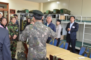 방위협의회여성예비군 녹색어머니회 5531부대 방문 2 대표이미지