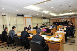 행정사무감사 감사장 모습 대표이미지