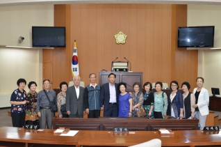 체조교실회원 양천구의회  방문(2) 대표이미지
