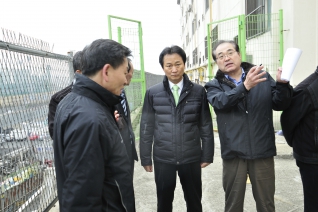 신월7동 신안아파트 옹벽 현장점검 대표이미지