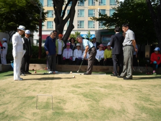 목마공원 게이터볼 대회 모습 대표이미지