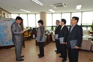 서울양천경찰서 목1지구대 자율방범대  표창장 수여 대표이미지