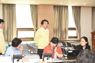 메르스 비상대책상황실 방문 대표이미지