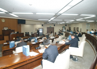 제185회 양천구의회 임시회 신종 인플루엔자 대책회의 모습 대표이미지