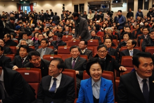 양천구 장애인 단체 연합회 창립식장에서 대표이미지