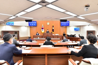 제295회 제1차 정례회 제1차 본회의 대표이미지