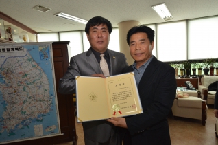 서울양천경찰서 목1지구대 자율방범대  표창장 수여 대표이미지