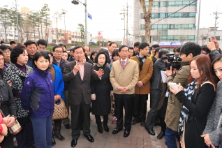 현장시장실 신월지하차도 현장방문 대표이미지