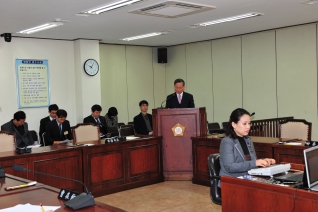 제196회 임시회 의회운영위원회 모습 대표이미지