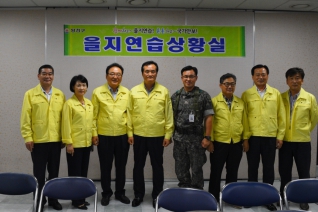 을지연습 격려 방문 대표이미지