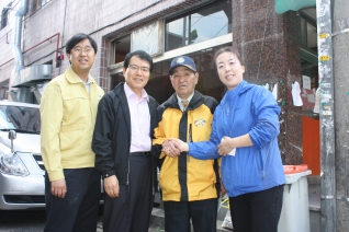 2010년 양천구 수해 피해 지역 복구 활동 대표이미지