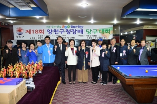 제18회 구청장배 당구대회 대표이미지