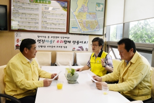 신월5동, 신월1동 수해 현장방문 대표이미지