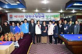 제18회 구청장배 당구대회 대표이미지