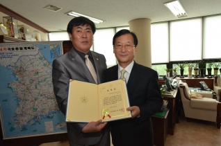 서울양천경찰서 목1지구대 자율방범대  표창장 수여 대표이미지