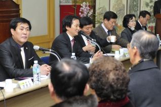 목2동 업무보고회 개회 모습 대표이미지