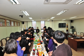 양천구 의회사무국 2010년 종무식 모습 대표이미지
