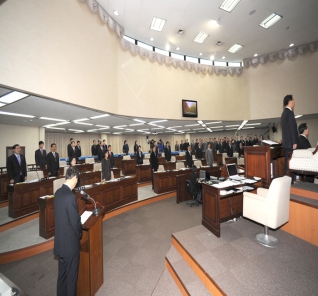 제188회 임시회 1차 본회의 개회식 대표이미지