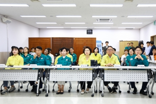 을지연습 훈련 관계자 위문 방문