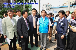 서울시장 신월동 침수지역 방문 대표이미지