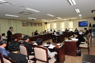 제201회 양천구의회 임시회 제1차 추경예산 예산결산특별위원회 회의모습 대표이미지