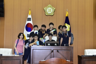 영도중 양천구의회 방문 대표이미지
