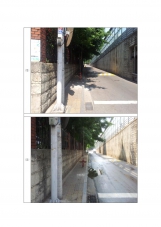 신정교 일대 인도공사 대표이미지