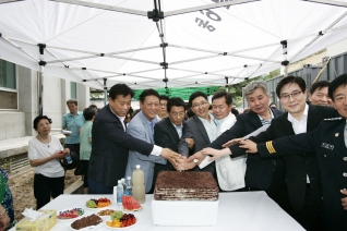 신월동 경찰청 옹벽 준공식 대표이미지