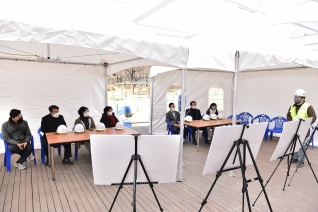 파리공원 리모델링 공사 현장 방문 대표이미지