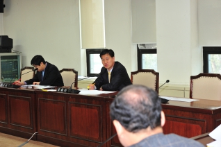 재해대책특별위원회 회의모습 대표이미지